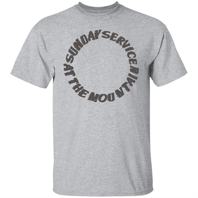 Sunday Service Trust God Tee Shirt Sunday Service Trust God Tee Shirt