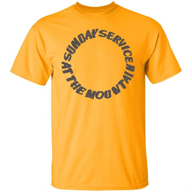Sunday Service Trust God Tee Shirt Sunday Service Trust God Tee Shirt