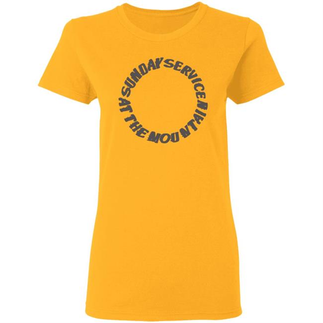 Sunday Service Trust God Tee Shirt Sunday Service Trust God Tee Shirt