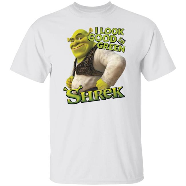 Shrek Shirt I Look Good in Green Shrek T Shirts
