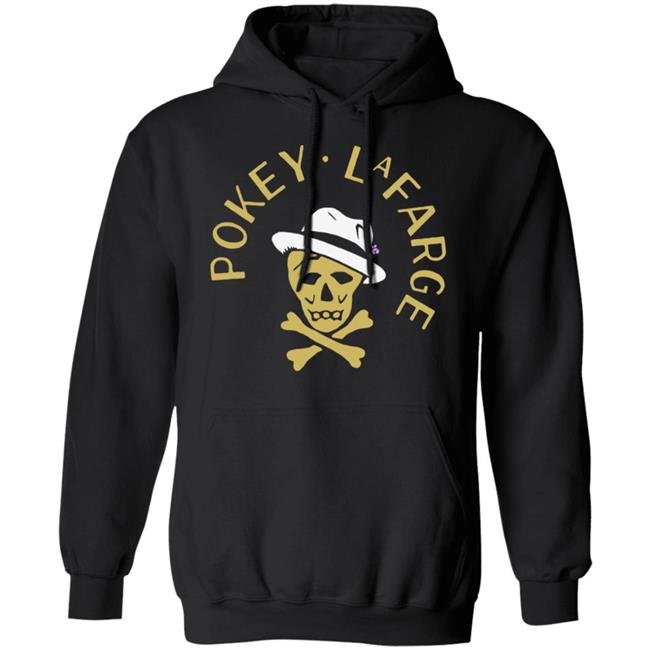 Pokey Lafarge Skull and Crossbone Hoodie Pokey Lafarge Hooded Sweatshirt Skull and Crossbone Hoodie Sweatshirt