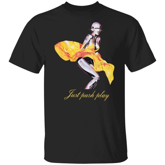 Aerosmith Merch Must Push Play Tee Shirt Aerosmith Merch Must Push Play Tee Shirt
