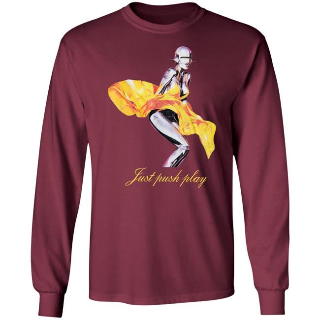 Aerosmith Merch Must Push Play Tee Shirt Aerosmith Merch Must Push Play Tee Shirt