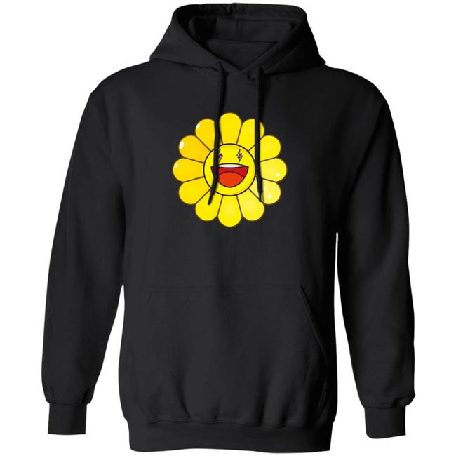 Amarillo Large Flower Jbalvinmerch Hoodie Jbalvinmerch Hooded Sweatshirt Amarillo Large Flower Hoodie Sweatshirt
