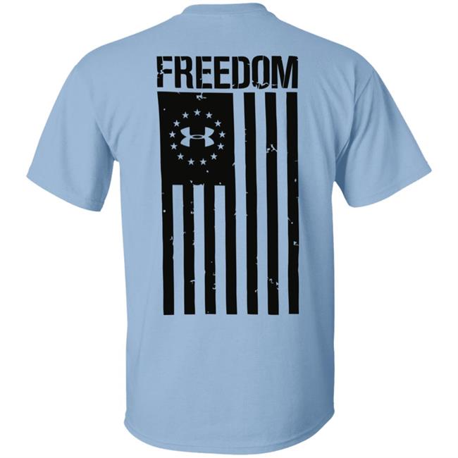 US NWT Under Armour Freedom Flag White Shirt NWT US NWT Under Armour Freedom Flag White Shirt NWT