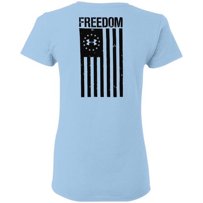 US NWT Under Armour Freedom Flag White Shirt NWT US NWT Under Armour Freedom Flag White Shirt NWT