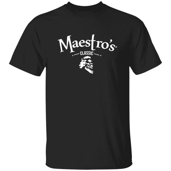 Maestros Classic Logo Tee Shirt