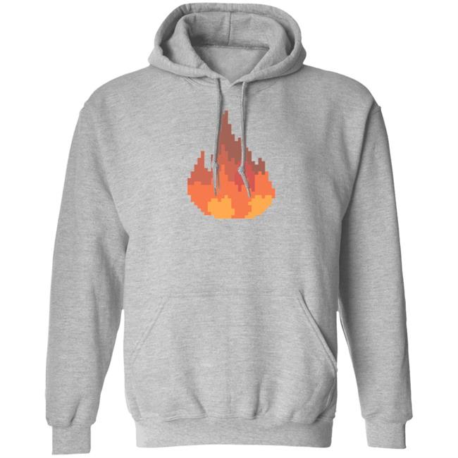Sapnap Merch Fire Hoodie Sapnap Merch Fire Hoodie