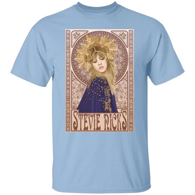 Stevie Nicks T Shirt Mucha Art Nouveau Stevie Nicks T Shirt Mucha Art Nouveau