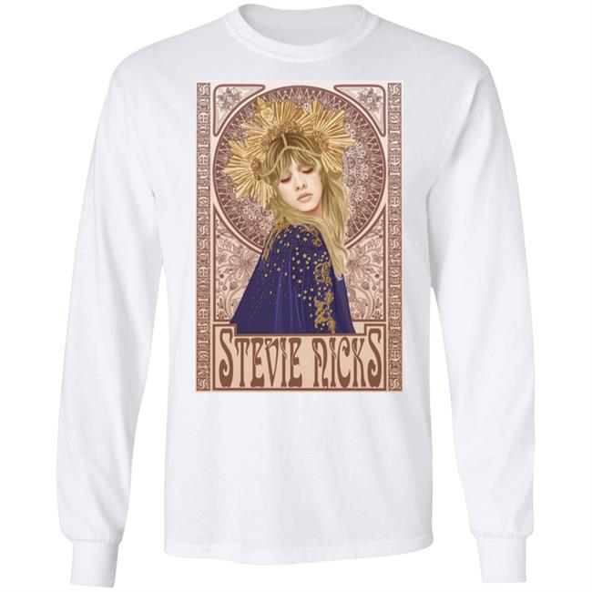 Stevie Nicks T Shirt Mucha Art Nouveau Stevie Nicks T Shirt Mucha Art Nouveau