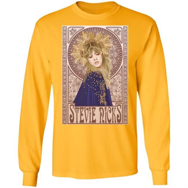 Stevie Nicks T Shirt Mucha Art Nouveau Stevie Nicks T Shirt Mucha Art Nouveau