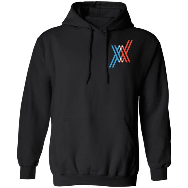 2018 New DARLING in the FRANXX Hoodie Anime Zero Two 002 Hoodie Black Sweatshirt