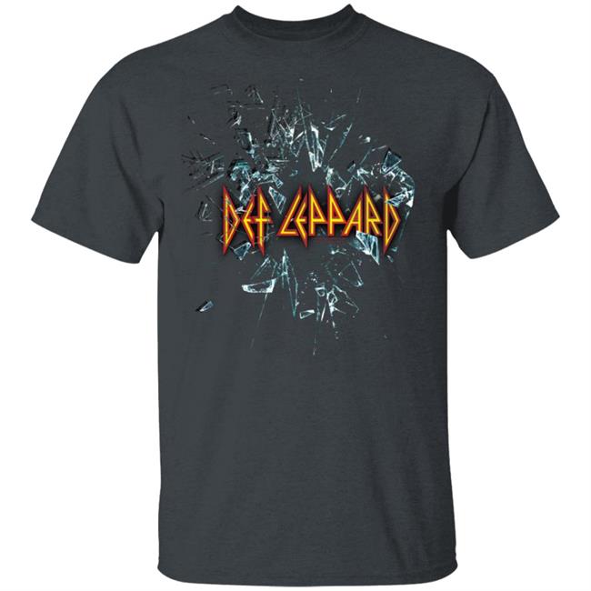 Def Leppard Graphic Band Tee Black Shirt Def Leppard Graphic Band Tee Black Shirt