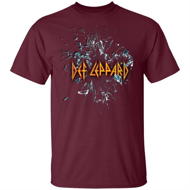 Def Leppard Graphic Band Tee Black Shirt Def Leppard Graphic Band Tee Black Shirt