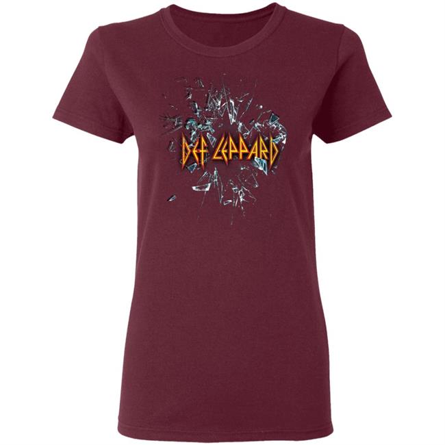 Def Leppard Graphic Band Tee Black Shirt Def Leppard Graphic Band Tee Black Shirt