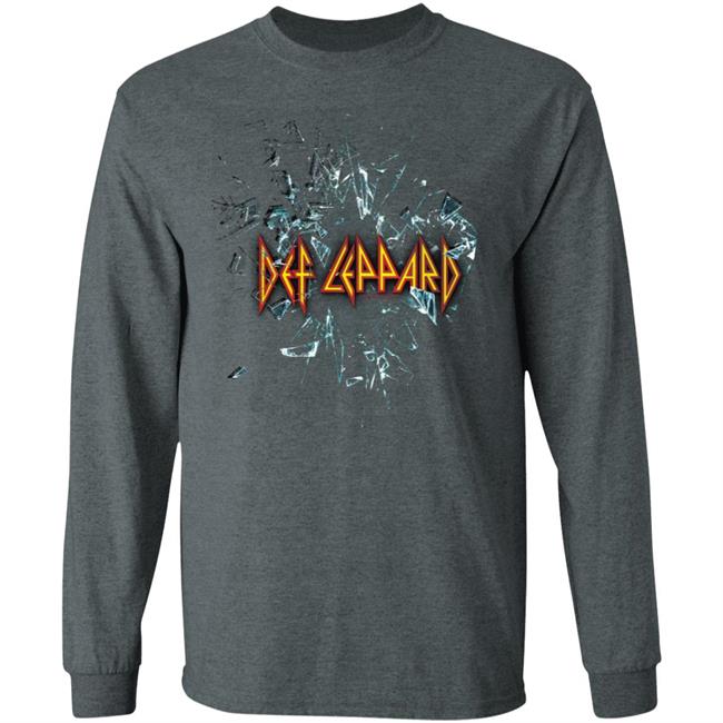 Def Leppard Graphic Band Tee Black Shirt Def Leppard Graphic Band Tee Black Shirt