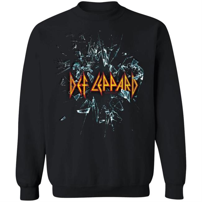 Def Leppard Graphic Band Tee Black Shirt Def Leppard Graphic Band Tee Black Shirt