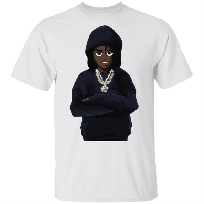 Lil Tjay Cartoon T Shirt Lil Tjay T Shirts Lil Tjay Merch Lil Tjay Cartoon Shirt