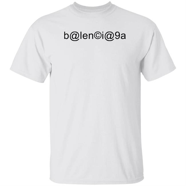 Symbolic Large Fit Balenciaga Shirt b@len©i@9a White Shirts