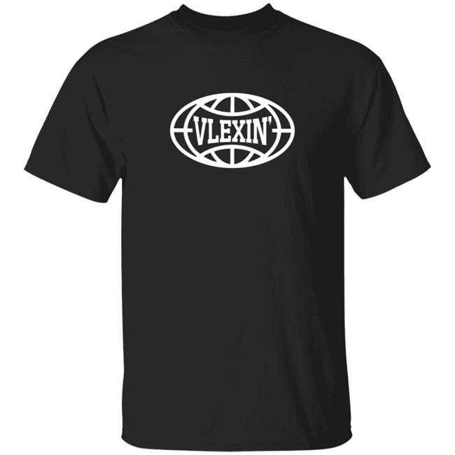 Vlexinbrand Worldwide Vlexin T Shirt Vlexinbrand Vlexin brand Merch T Shirts Black Worldwide Vlexin T-Shirt Worldwide Vlexin T Shirt
