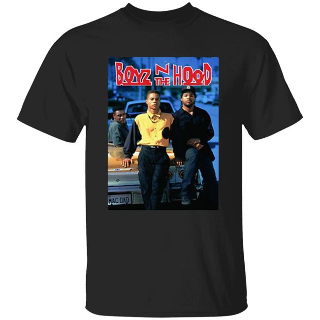 Boyz N The Hood Shirt South Central LA Car Ice Cube Cuba Gooding Jr T Shirt Black shirt Print shirt graphic tees