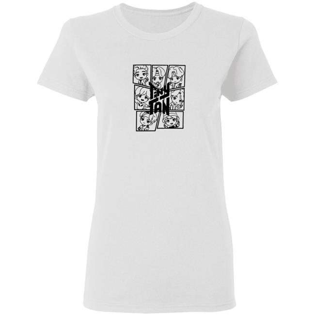 BTS TinyTan Tiny Tan Mic Drop Tee Shirt BTS TinyTan Tiny Tan Mic Drop Tee Shirt