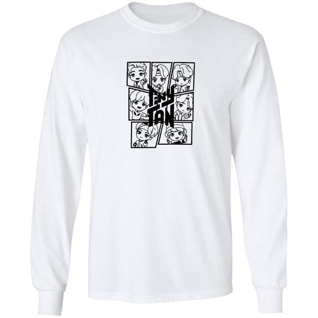 BTS TinyTan Tiny Tan Mic Drop Tee Shirt BTS TinyTan Tiny Tan Mic Drop Tee Shirt