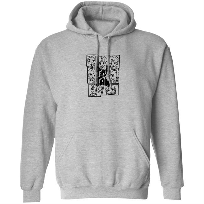 BTS TinyTan Tiny Tan Mic Drop Tee Shirt BTS TinyTan Tiny Tan Mic Drop Tee Shirt