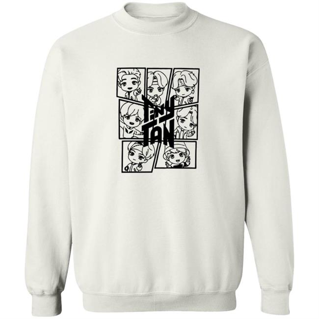 BTS TinyTan Tiny Tan Mic Drop Tee Shirt BTS TinyTan Tiny Tan Mic Drop Tee Shirt