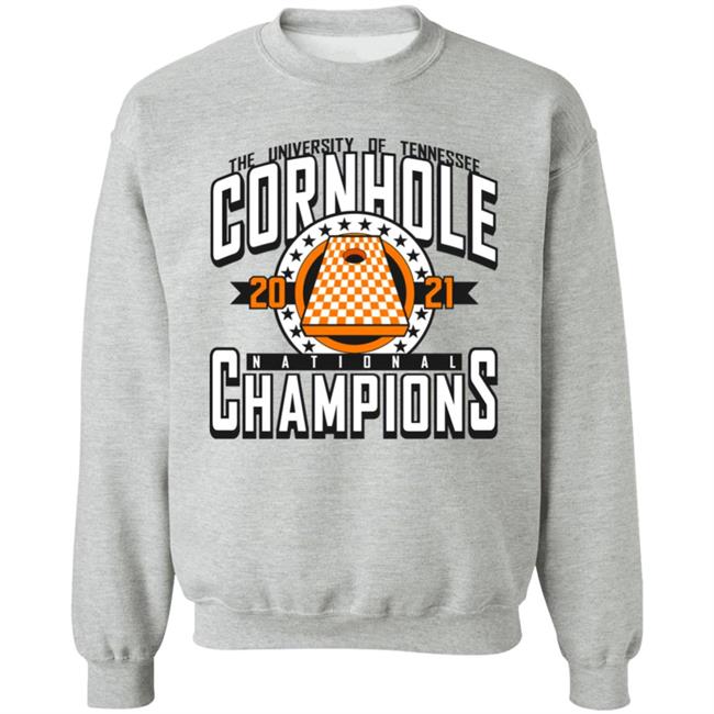 UTvol shop The University Of The Tennessee Cornhole National 2021 Champions Shirt UTvol shop The University Of The Tennessee Cornhole National 2021 Champions Shirt