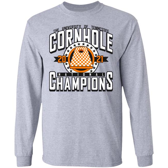 UTvol shop The University Of The Tennessee Cornhole National 2021 Champions Shirt UTvol shop The University Of The Tennessee Cornhole National 2021 Champions Shirt