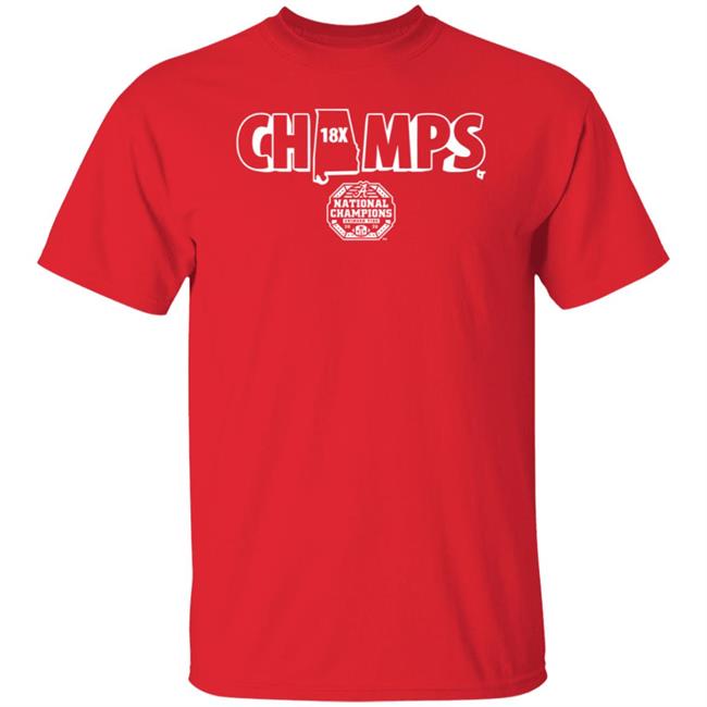 BreakingT Shirts 18X Champs T Shirt BreakingT Shirts 18X Champs T Shirt