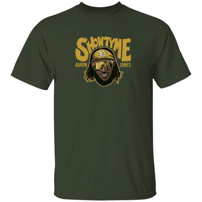 BreakingT Aaron Jones Showtyme T Shirt BreakingT Aaron Jones Showtyme T Shirt