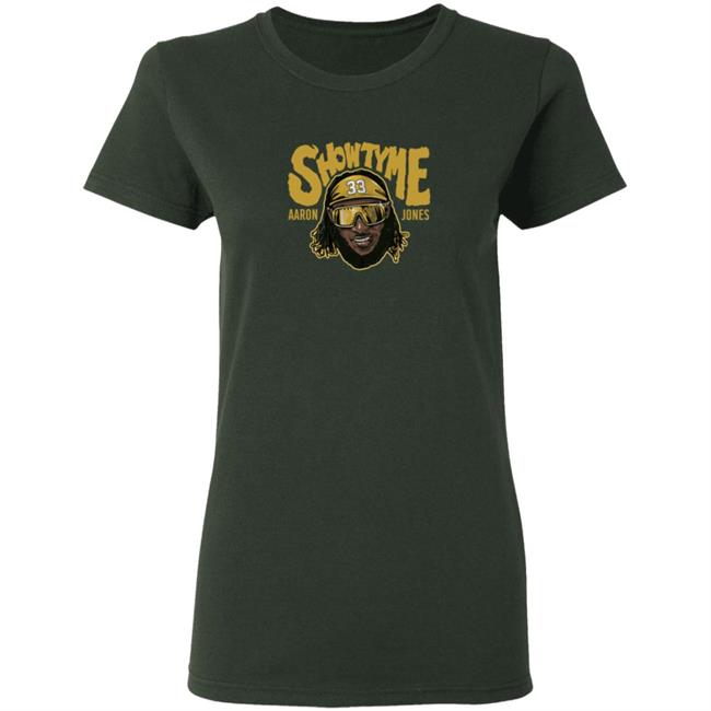 BreakingT Aaron Jones Showtyme T Shirt BreakingT Aaron Jones Showtyme T Shirt