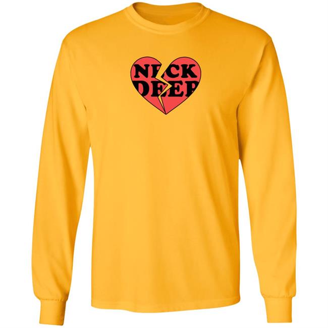 Neck Deep Merch Broken Heart Shirt Neck Deep Merch Broken Heart Shirt