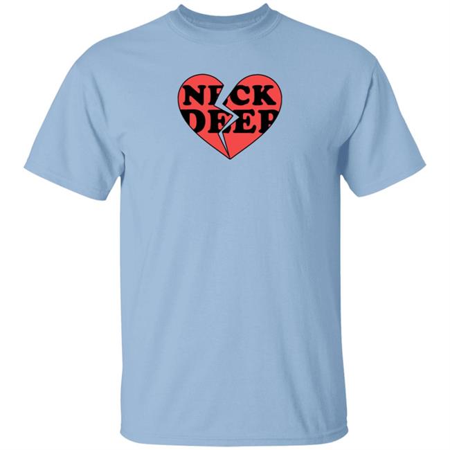 Neck Deep Merch Broken Heart Shirt Neck Deep Merch Broken Heart Shirt