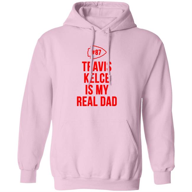 Travis Kelce Is My Real Dad Bodysuit Baby Shirt Travis Kelce Is My Real Dad Bodysuit Baby Shirt