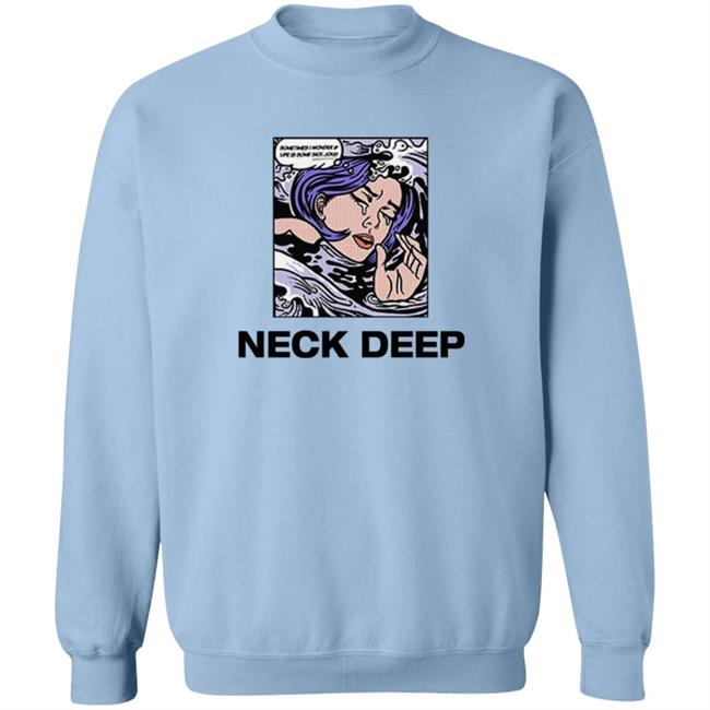 Neck Deep Sick Joke Natural Shirt Neck Deep Sick Joke Natural Shirt