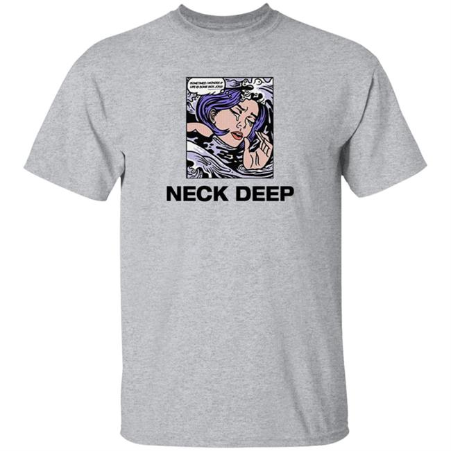 Neck Deep Sick Joke Natural Shirt Neck Deep Sick Joke Natural Shirt