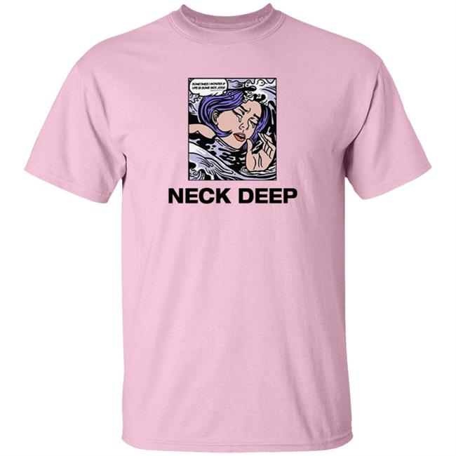 Neck Deep Sick Joke Natural Shirt Neck Deep Sick Joke Natural Shirt