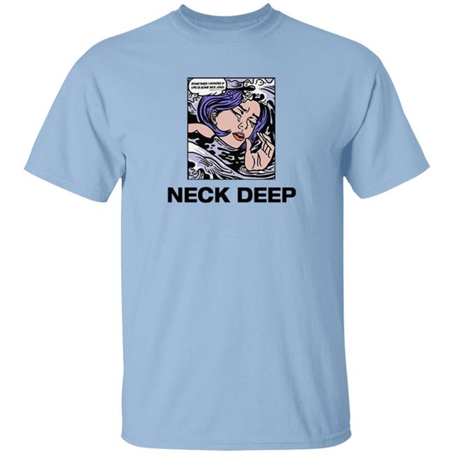Neck Deep Sick Joke Natural Shirt Neck Deep Sick Joke Natural Shirt