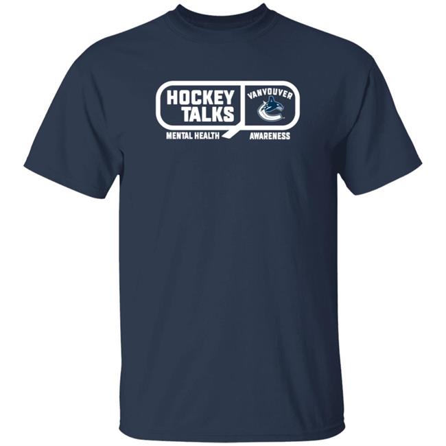 Vancouver Canucks Hockey Talks T Shirt Vancouver Canucks Hockey Talks T Shirt