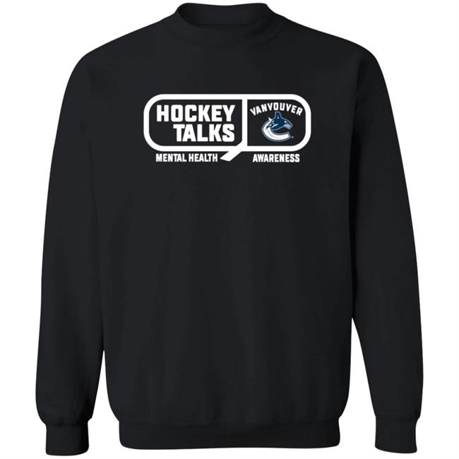Vancouver Canucks Hockey Talks T Shirt Vancouver Canucks Hockey Talks T Shirt