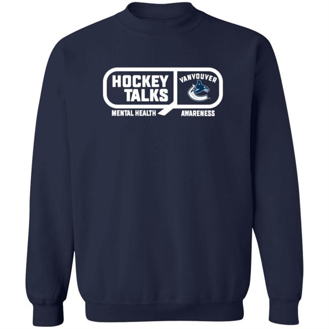 Vancouver Canucks Hockey Talks T Shirt Vancouver Canucks Hockey Talks T Shirt