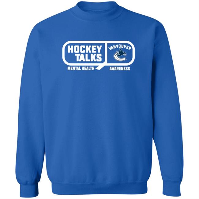 Vancouver Canucks Hockey Talks T Shirt Vancouver Canucks Hockey Talks T Shirt