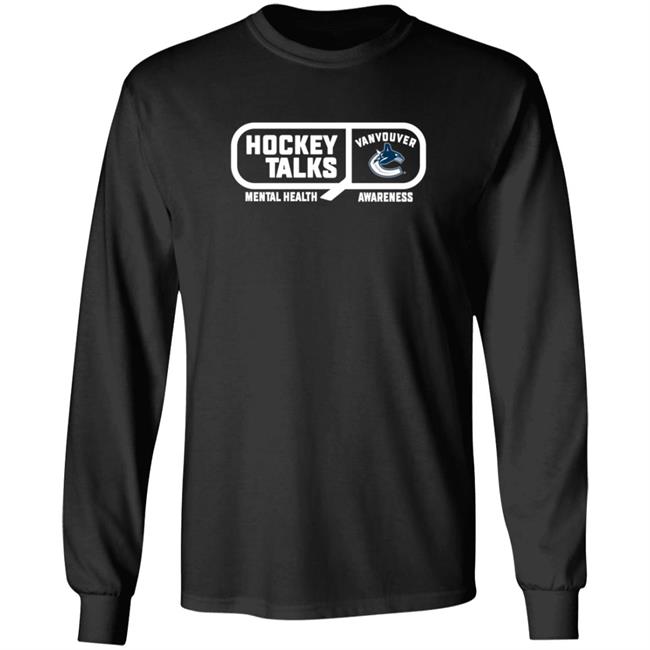 Vancouver Canucks Hockey Talks T Shirt Vancouver Canucks Hockey Talks T Shirt