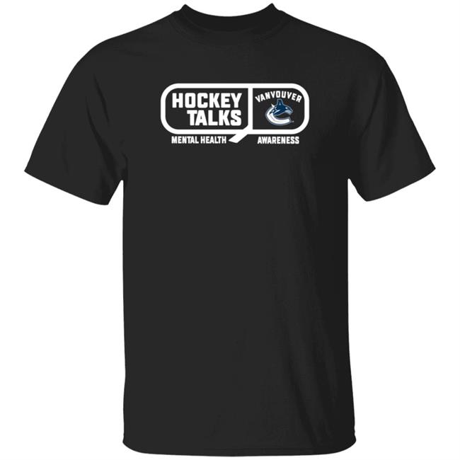 Vancouver Canucks Hockey Talks T Shirt
