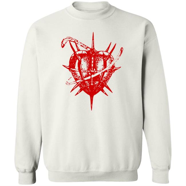 Atom Heart X Valentines Day White Hoodie Atom Heart X Valentines Day White Hoodie