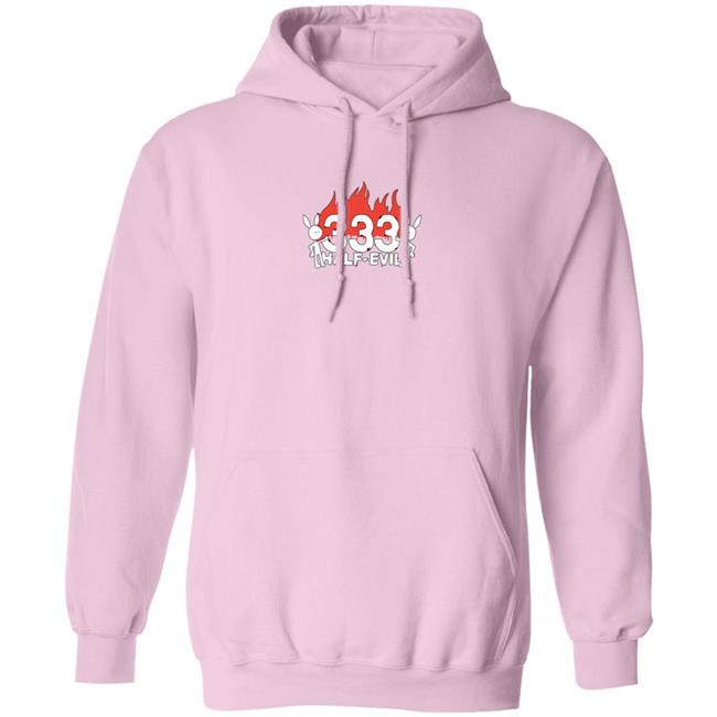 333 Halfevilco Kodone Flame Logo Hoodie 333 Halfevilco Kodone Flame Logo Hoodie
