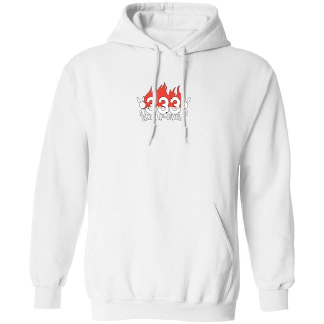 333 Halfevilco Kodone Flame Logo Hoodie 333 Halfevilco Kodone Flame Logo Hoodie